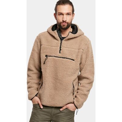 bequemer Brandit Herren Hoodie Beige - männlich - Size: 6XL bequemer Brandit Herren Hoodie Beige - männlich - Size: 6XL