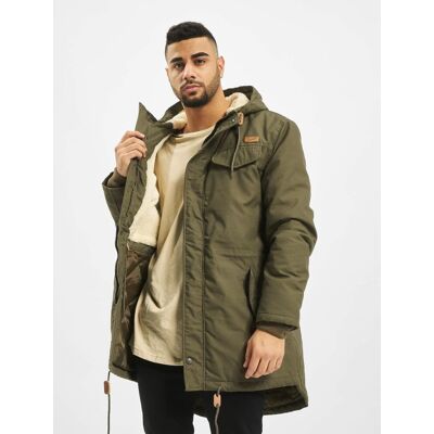 stylische Brandit Herren Jacke Reißverschluss Taschen Khaki - männlich - Size: M stylische Brandit Herren Jacke Reißverschluss Taschen Khaki - männlich - Size: M