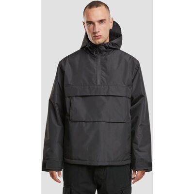 schlichte Brandit Herren Jacke Reißverschluss Kapuze Schwarz - männlich - Size: XL schlichte Brandit Herren Jacke Reißverschluss Kapuze Schwarz - männlich - Size: XL