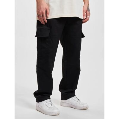 stylische DEF Herren Jeans Straight Fit Stretch mit Baumwolle Schwarz - männlich - Size: L stylische DEF Herren Jeans Straight Fit Stretch mit Baumwolle Schwarz - männlich - Size: L