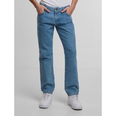 lässige DEF Herren Jeans Slim Fit mit Baumwolle Hell-Blau - männlich - Size: 30 lässige DEF Herren Jeans Slim Fit mit Baumwolle Hell-Blau - männlich - Size: 30