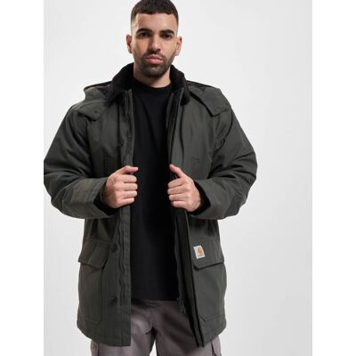 stylische carhartt Herren Jacke Kordelzug Reißverschluss Grau - männlich - Size: S stylische carhartt Herren Jacke Kordelzug Reißverschluss Grau - männlich - Size: S