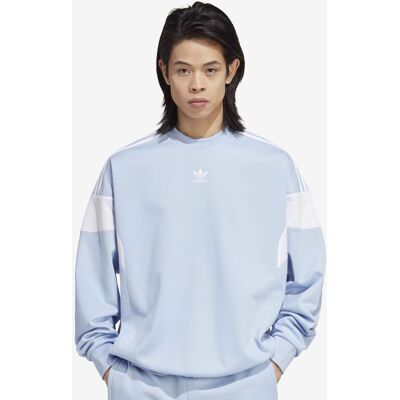 bequemes adidas Herren Sweatshirt Fleece Pastell-Blau - männlich - Size: S bequemes adidas Herren Sweatshirt Fleece Pastell-Blau - männlich - Size: S