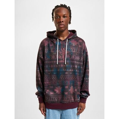 weicher Just Rhyse Herren Hoodie Kordelzug Kapuze Braun - männlich - Size: S weicher Just Rhyse Herren Hoodie Kordelzug Kapuze Braun - männlich - Size: S