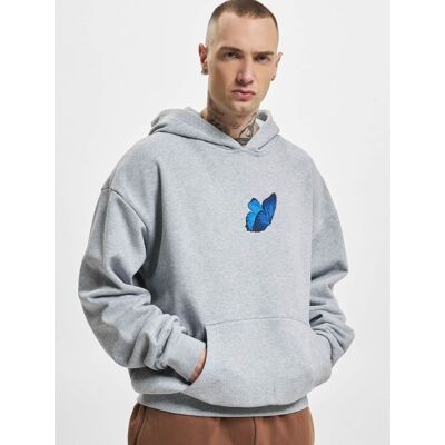 moderner Mister Tee Herren Hoodie Rippbündchen Kapuze 460 g/m² mit Baumwolle Grau - männlich - Size: 4XL moderner Mister Tee Herren Hoodie Rippbündchen Kapuze 460 g/m² mit Baumwolle Grau - männlich - Size: 4XL