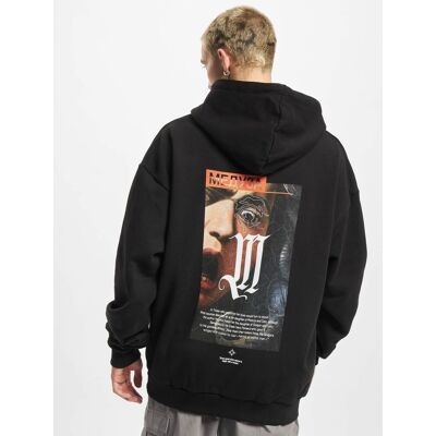 bequemer Mister Tee Herren Hoodie Kordelzug Rippbündchen 460 g/m² mit Baumwolle Schwarz - männlich - Size: M bequemer Mister Tee Herren Hoodie Kordelzug Rippbündchen 460 g/m² mit Baumwolle Schwarz - männlich - Size: M