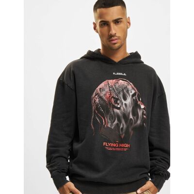 weicher Mister Tee Herren Hoodie Rippbündchen Kapuze 240 g/m² mit Baumwolle Schwarz - männlich - Size: S weicher Mister Tee Herren Hoodie Rippbündchen Kapuze 240 g/m² mit Baumwolle Schwarz - männlich - Size: S