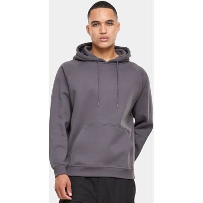 bequemer Urban Classics Herren Hoodie Rippbündchen Kapuze 380 g/m² mit Baumwolle Grau - männlich - Size: S bequemer Urban Classics Herren Hoodie Rippbündchen Kapuze 380 g/m² mit Baumwolle Grau - männlich - Size: S