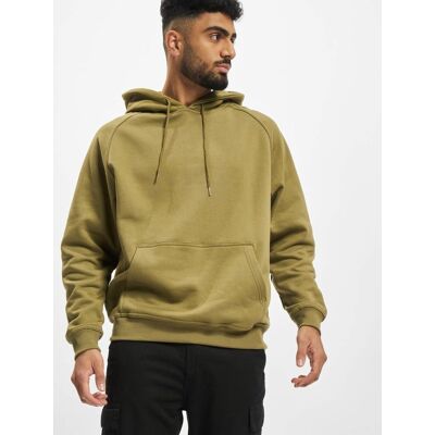 lässiger URBAN CLASSICS Herren Hoodie Kordelzug Rippstrick 380 g/m² mit Baumwolle Oliv-Grün - männlich - Size: XS lässiger URBAN CLASSICS Herren Hoodie Kordelzug Rippstrick 380 g/m² mit Baumwolle Oliv-Grün - männlich - Size: XS
