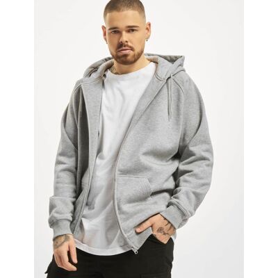 moderner URBAN CLASSICS Herren Hoodie Rippbündchen Kapuze 380 g/m² mit Baumwolle Grau - männlich - Size: XXL moderner URBAN CLASSICS Herren Hoodie Rippbündchen Kapuze 380 g/m² mit Baumwolle Grau - männlich - Size: XXL