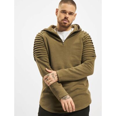 bequemer Urban Classics Herren Hoodie Rippbündchen Kapuze 280 g/m² mit Baumwolle Khaki - männlich - Size: M bequemer Urban Classics Herren Hoodie Rippbündchen Kapuze 280 g/m² mit Baumwolle Khaki - männlich - Size: M