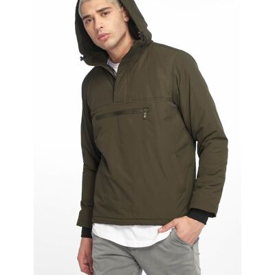 funktionale Urban Classics Herren Jacke Reißverschluss Taschen 110 g/m² Khaki - männlich - Size: S funktionale Urban Classics Herren Jacke Reißverschluss Taschen 110 g/m² Khaki - männlich - Size: S