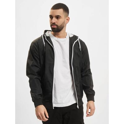 stylische Urban Classics Herren Jacke Stretch 75 g/m² Schwarz/Weiß - männlich - Size: S stylische Urban Classics Herren Jacke Stretch 75 g/m² Schwarz/Weiß - männlich - Size: S