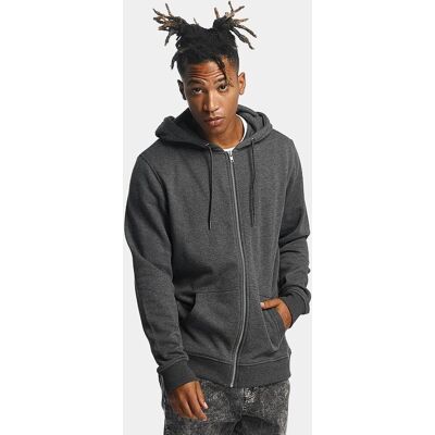 bequemer Urban Classics Herren Hoodie Kordelzug Reißverschluss 300 g/m² mit Baumwolle Anthrazit - männlich - Size: S bequemer Urban Classics Herren Hoodie Kordelzug Reißverschluss 300 g/m² mit Baumwolle Anthrazit - männlich - Size: S