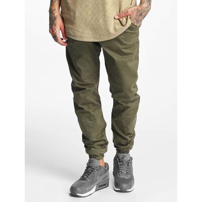 bequeme URBAN CLASSICS Herren Jeans Stretch Kordelzug Taschen mit Baumwolle Khaki - männlich - Size: XL bequeme URBAN CLASSICS Herren Jeans Stretch Kordelzug Taschen mit Baumwolle Khaki - männlich - Size: XL