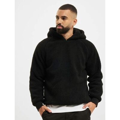moderner URBAN CLASSICS Herren Hoodie Rippbündchen Kapuze 330 g/m² Schwarz - männlich - Size: L moderner URBAN CLASSICS Herren Hoodie Rippbündchen Kapuze 330 g/m² Schwarz - männlich - Size: L