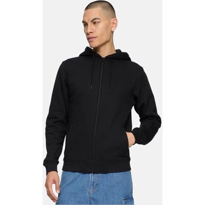 lässiges Urban Classics Herren Sweatshirt Reißverschluss Rippbündchen 380 g/m² mit Baumwolle Schwarz - männlich - Size: XS lässiges Urban Classics Herren Sweatshirt Reißverschluss Rippbündchen 380 g/m² mit Baumwolle Schwarz - männlich - Size: XS