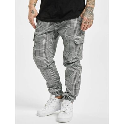 bequeme URBAN CLASSICS Herren Jeans Stretch Reißverschluss Taschen mit Baumwolle Weiß/Schwarz - männlich - Size: M bequeme URBAN CLASSICS Herren Jeans Stretch Reißverschluss Taschen mit Baumwolle Weiß/Schwarz - männlich - Size: M