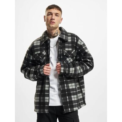 stylische URBAN CLASSICS Herren Jacke Reißverschluss Taschen 180 g/m² Schwarz/Weiß - männlich - Size: M stylische URBAN CLASSICS Herren Jacke Reißverschluss Taschen 180 g/m² Schwarz/Weiß - männlich - Size: M