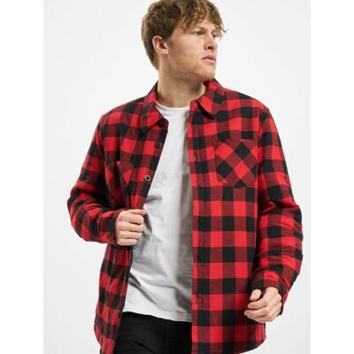 modernes URBAN CLASSICS Herren Polo-Shirt Taschen 125 g/m² mit Baumwolle Rot/Schwarz - männlich - Size: L modernes URBAN CLASSICS Herren Polo-Shirt Taschen 125 g/m² mit Baumwolle Rot/Schwarz - männlich - Size: L