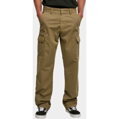 bequeme Urban Classics Herren Jeans Straight Fit Taschen 320 g/m² mit Baumwolle Oliv-Grün - männlich - Size: 34 bequeme Urban Classics Herren Jeans Straight Fit Taschen 320 g/m² mit Baumwolle Oliv-Grün - männlich - Size: 34