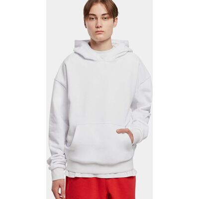 bequemer Urban Classics Herren Hoodie Kordelzug Kapuze 460 g/m² mit Baumwolle Weiß - männlich - Size: M bequemer Urban Classics Herren Hoodie Kordelzug Kapuze 460 g/m² mit Baumwolle Weiß - männlich - Size: M