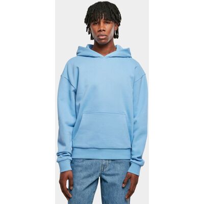 bequemer Urban Classics Herren Hoodie Kordelzug Kapuze 460 g/m² mit Baumwolle Blau - männlich - Size: 5XL bequemer Urban Classics Herren Hoodie Kordelzug Kapuze 460 g/m² mit Baumwolle Blau - männlich - Size: 5XL