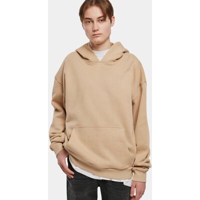 lässiger Urban Classics Herren Hoodie 460 g/m² mit Baumwolle Beige - männlich - Size: XL lässiger Urban Classics Herren Hoodie 460 g/m² mit Baumwolle Beige - männlich - Size: XL