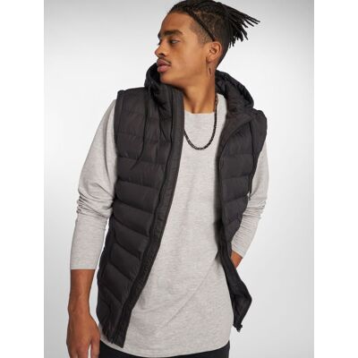 moderne Urban Classics Herren Jacke Kordelzug Reißverschluss 58 g/m² Schwarz - männlich - Size: XL moderne Urban Classics Herren Jacke Kordelzug Reißverschluss 58 g/m² Schwarz - männlich - Size: XL