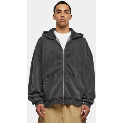 moderner Urban Classics Herren Hoodie große Kapuze Reißverschluss 360 g/m² mit Baumwolle Schwarz - männlich - Size: 5XL moderner Urban Classics Herren Hoodie große Kapuze Reißverschluss 360 g/m² mit Baumwolle Schwarz - männlich - Size: 5XL