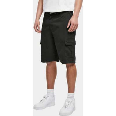 sommerliche URBAN CLASSICS Herren Shorts 320 g/m² mit Baumwolle Schwarz - männlich - Size: 33 sommerliche URBAN CLASSICS Herren Shorts 320 g/m² mit Baumwolle Schwarz - männlich - Size: 33
