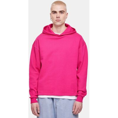 bequemer URBAN CLASSICS Herren Hoodie Taschen Kapuze 300 g/m² mit Baumwolle Pink - männlich - Size: L bequemer URBAN CLASSICS Herren Hoodie Taschen Kapuze 300 g/m² mit Baumwolle Pink - männlich - Size: L