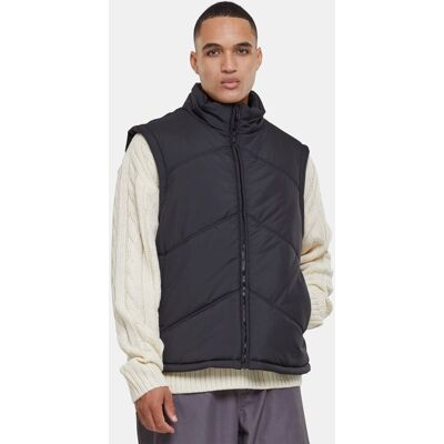 funktionale Urban Classics Herren Übergangs-Weste leicht gefütterte Jacke 78 g/m² Schwarz - männlich - Size: XL funktionale Urban Classics Herren Übergangs-Weste leicht gefütterte Jacke 78 g/m² Schwarz - männlich - Size: XL