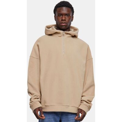 weicher URBAN CLASSICS Herren Hoodie Reißverschluss Kapuze 230 g/m² Beige - männlich - Size: M weicher URBAN CLASSICS Herren Hoodie Reißverschluss Kapuze 230 g/m² Beige - männlich - Size: M