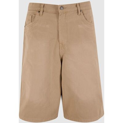 sommerliche Urban Classics Herren Shorts Denim mit Baumwolle Beige - männlich - Size: 42 sommerliche Urban Classics Herren Shorts Denim mit Baumwolle Beige - männlich - Size: 42