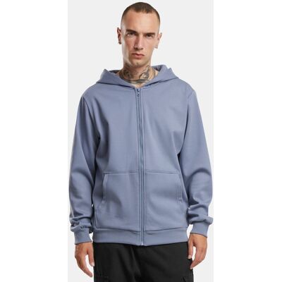 moderner Urban Classics Herren Hoodie Stretch Reißverschluss Rippbündchen mit Baumwolle Blau - männlich - Size: 3XL moderner Urban Classics Herren Hoodie Stretch Reißverschluss Rippbündchen mit Baumwolle Blau - männlich - Size: 3XL