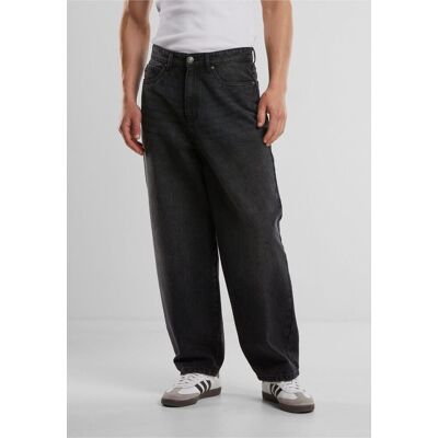 lässige Urban Classics Herren Jeans Taschen Denim 450 g/m² mit Baumwolle Schwarz - männlich - Size: 30 lässige Urban Classics Herren Jeans Taschen Denim 450 g/m² mit Baumwolle Schwarz - männlich - Size: 30