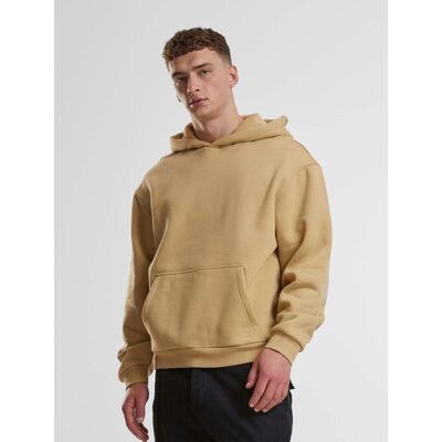 moderner URBAN CLASSICS Herren Hoodie Kapuze 330 g/m² mit Baumwolle Beige - männlich - Size: 5XL moderner URBAN CLASSICS Herren Hoodie Kapuze 330 g/m² mit Baumwolle Beige - männlich - Size: 5XL