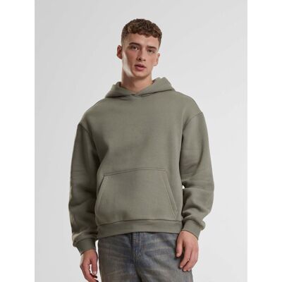 moderner URBAN CLASSICS Herren Hoodie Kapuze 330 g/m² mit Baumwolle Grün - männlich - Size: 4XL moderner URBAN CLASSICS Herren Hoodie Kapuze 330 g/m² mit Baumwolle Grün - männlich - Size: 4XL