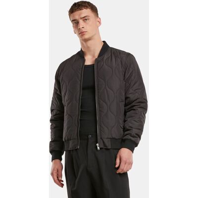 schlichte URBAN CLASSICS Herren Jacke 72 g/m² Schwarz - männlich - Size: S schlichte URBAN CLASSICS Herren Jacke 72 g/m² Schwarz - männlich - Size: S