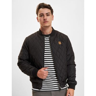 stylische Urban Classics Herren Jacke Reißverschluss Taschen 72 g/m² Schwarz - männlich - Size: S stylische Urban Classics Herren Jacke Reißverschluss Taschen 72 g/m² Schwarz - männlich - Size: S