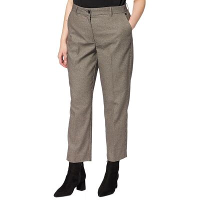 Marc O´Polo Damen Anzug-Hose karrierte Stoff-Hose 149 0468 10227 R01 Braun/Schwarz - weiblich - Size: 32 Marc O´Polo Damen Anzug-Hose karrierte Stoff-Hose 149 0468 10227 R01 Braun/Schwarz - weiblich - Size: 32