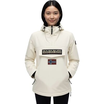 NAPAPIJRI Rainforest Damen Übergangs-Jacke mit nachhaltiger Comfortemp-Synthetikfüllung Windbreaker Wind-Jacke NP0A4GM6N1J1 Beige - weiblich - Size: XS NAPAPIJRI Rainforest Damen Übergangs-Jacke mit nachhaltiger Comfortemp-Synthetikfüllung Windbreaker Wind-Jacke NP0A4GM6N1J1 Beige - weiblich - Size: XS
