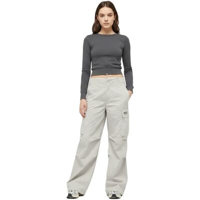 modische NIKE NSW Woven Damen Cargo-Hose Web-Hose mit aufgesetzten Taschen Baumwoll-Hose HM4322-014 Hellgrau - weiblich - Size: M modische NIKE NSW Woven Damen Cargo-Hose Web-Hose mit aufgesetzten Taschen Baumwoll-Hose HM4322-014 Hellgrau - weiblich - Size: M