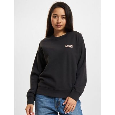 weiches LEVI´S Damen Sweatshirt mit Baumwolle Schwarz - weiblich - Size: S weiches LEVI´S Damen Sweatshirt mit Baumwolle Schwarz - weiblich - Size: S