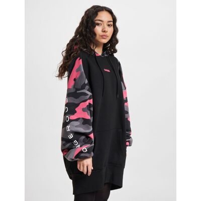feminines Dangerous DNGRS Damen Kleid mit Baumwolle Schwarz - weiblich - Size: XL feminines Dangerous DNGRS Damen Kleid mit Baumwolle Schwarz - weiblich - Size: XL