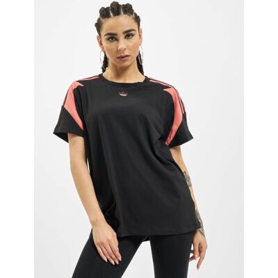 modernes adidas Damen T-Shirt mit Baumwolle Schwarz - weiblich - Size: 32 modernes adidas Damen T-Shirt mit Baumwolle Schwarz - weiblich - Size: 32