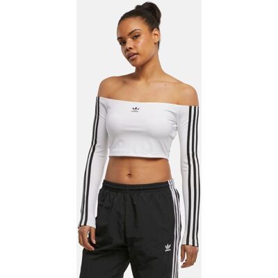 lässiges adidas Damen Sweatshirt Stretch Weiß - weiblich - Size: XS lässiges adidas Damen Sweatshirt Stretch Weiß - weiblich - Size: XS