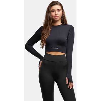bequemes PEGADOR Damen Sweatshirt Stretch 210 g/m² Schwarz - weiblich - Size: M bequemes PEGADOR Damen Sweatshirt Stretch 210 g/m² Schwarz - weiblich - Size: M