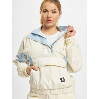 funktionale Starter Damen Jacke Reißverschluss Rippbündchen 95 g/m² Creme - weiblich - Size: M funktionale Starter Damen Jacke Reißverschluss Rippbündchen 95 g/m² Creme - weiblich - Size: M